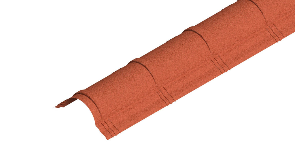 Capote Teja Terracota Texturizado