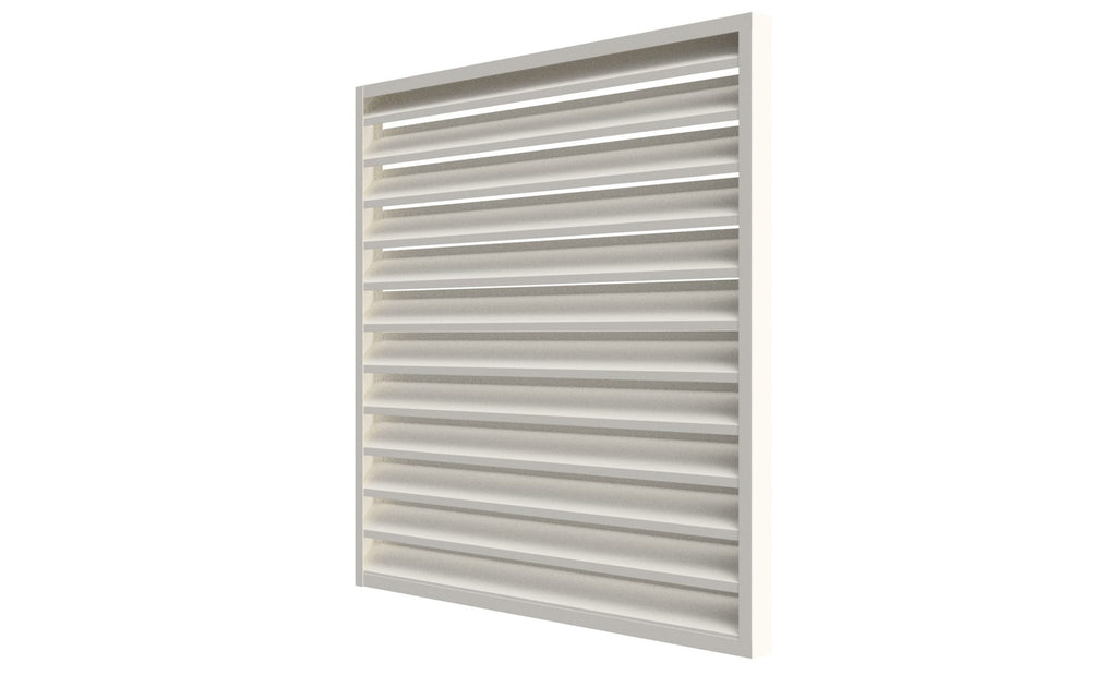 Galvanium Louvers Blanco