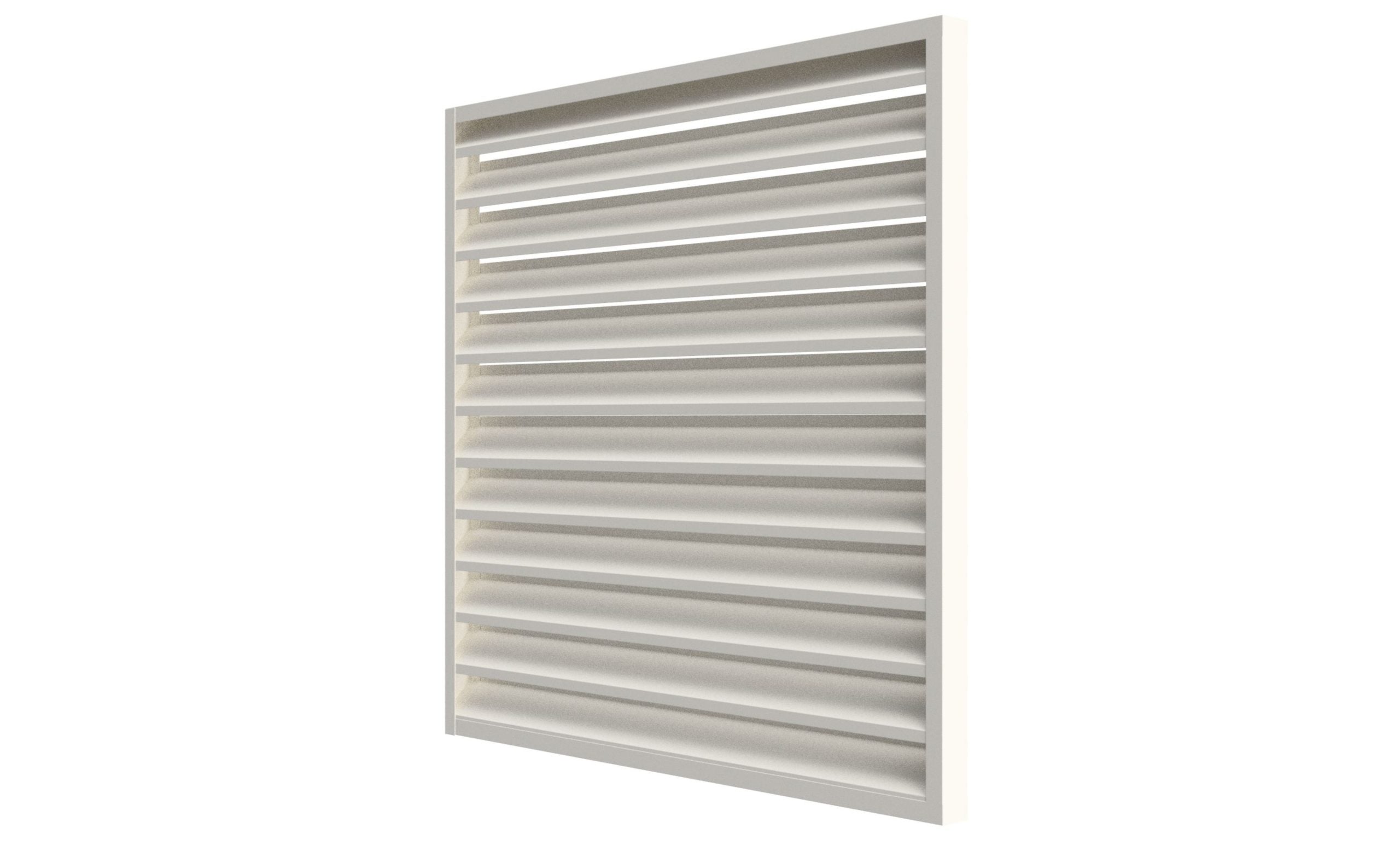 Galvanium Louvers Blanco