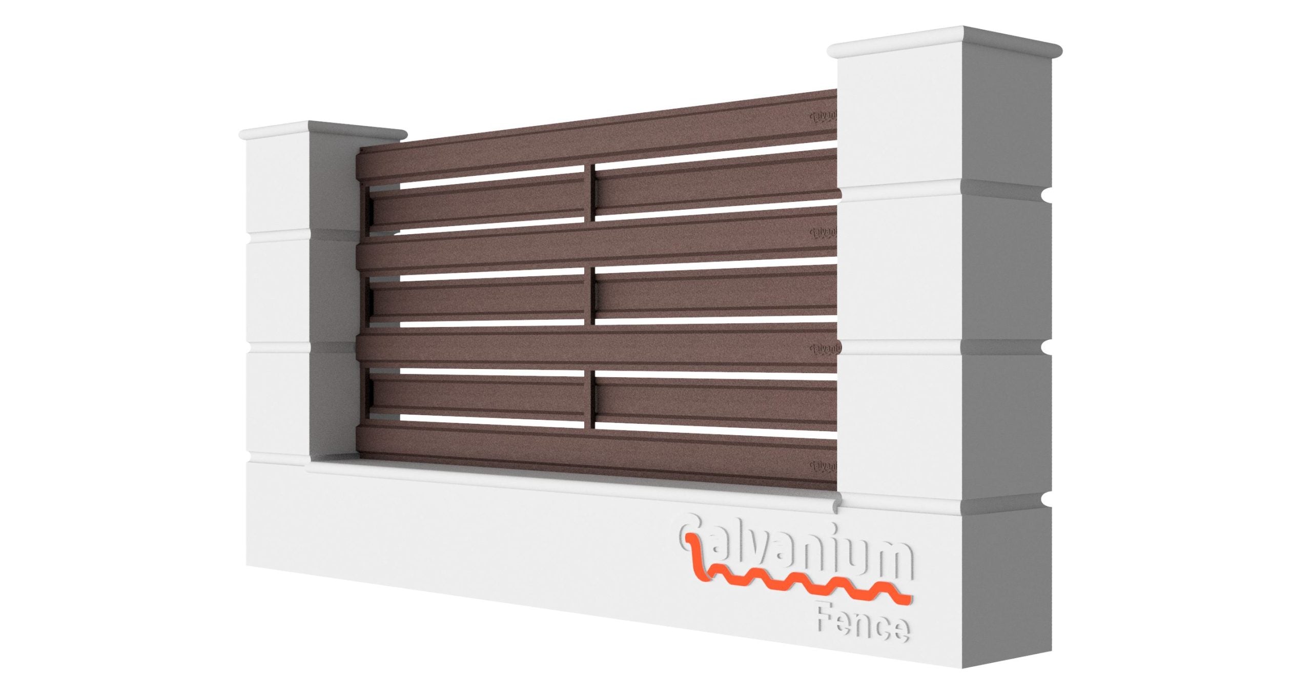 Galvanium® Fence Horizontal