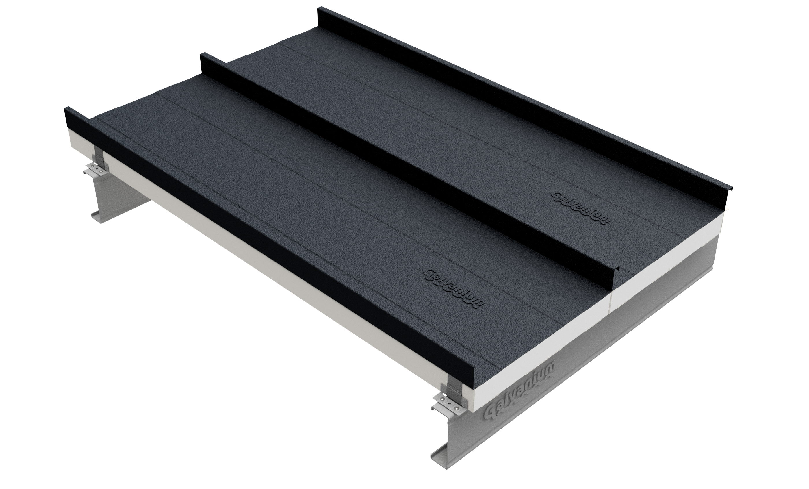 Lámina Galvanium® Seamlock Standing Seam Sandwich Panel